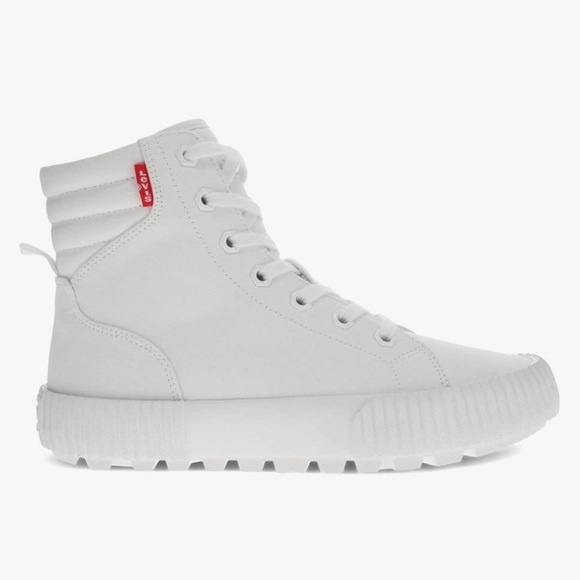 LEVIS Womens Olivia CVS Canvas Hightop Fashion Sneaker Shoe - Picture 1 of 16